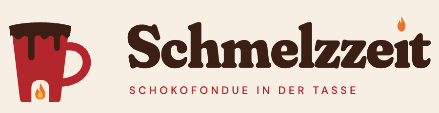 Schmelzzeit – Schokofondue in der Tasse